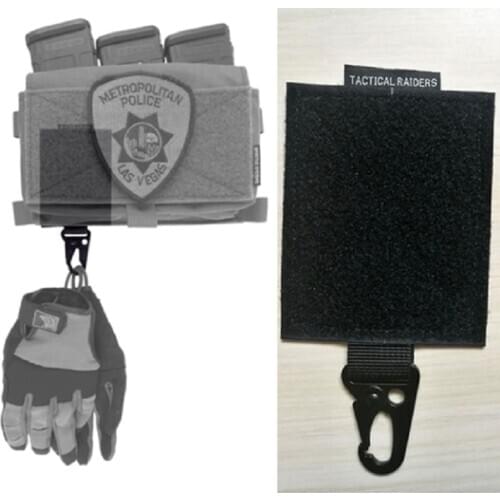 SS Hook hanger for Tactical Vest Chest Rig BK