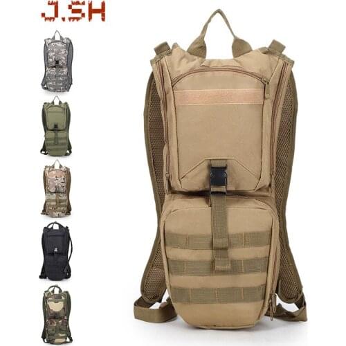 Junsheng Water Bag Bicycle Cycling Bag Large Mouth Liner 3L Water Bag Backpack Outdoor Camouflage Sports Backpack