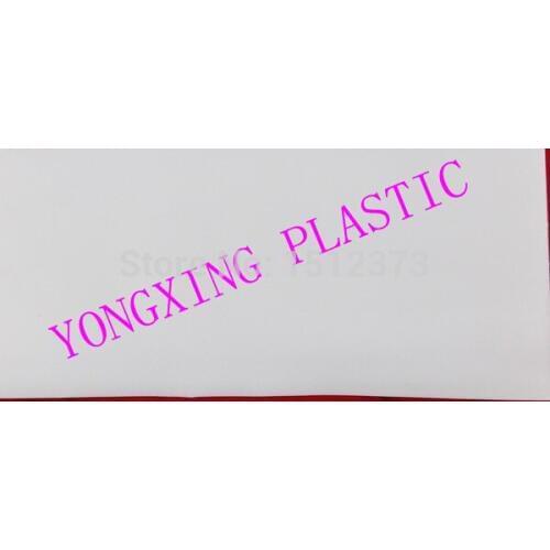 2piece(2M)/lot pvc heat shrink tubing ratio 2:1 sleeving wire cable water-proof 35mm white color