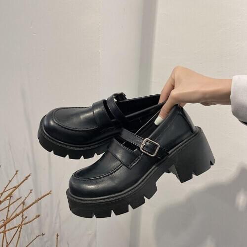 All-Match Womens Derby Shoes Shallow Mouth Casual Female Sneakers Black Flats British Style Soft 2020 Fashion Womens Ladies