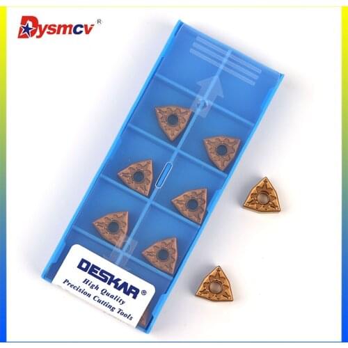 WNMG060404 WNMG060408 TM LF9018 DESKAR original CNC lathe tool carbide insert cylindrical turning tool holder for steel parts