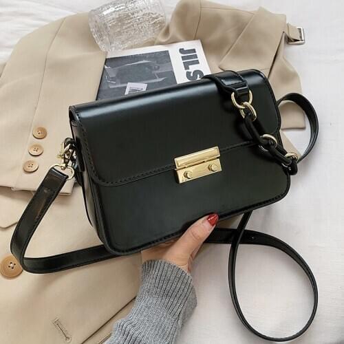 Women Small Pu Leather Shoulder Bag High Quality Crossbody Bags for Women Fashion Designer Female Handbags Casual Messenger Bags