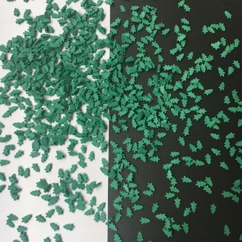 20G Christmas Tree Slices Sequins Nails Art Polymer Clay Acessories DIY Scrapbook Shakes Card Making