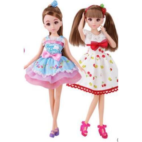 25cm new arms and legs can bend New Style Movable Joint Body Fashion High Quality Girls Plastic Classic Toys Best Gift bjd doll