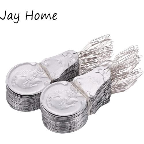 50Pcs Sewing Needle Threaders Plastic Wire Loop Automatic Needle Threader Stitch Insertion for Hand Machine Sewing Tools