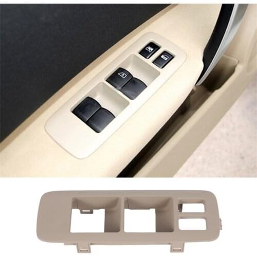 Car Front Rear Electric Power Window Lifter Switch Button Trim Panel Cover for Nissan Qashqai J10 2008 -2015