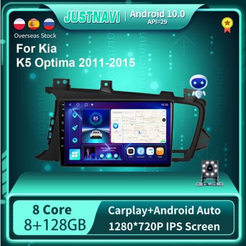 EKIY Android 10.0 Navigation For Kia K5 2011-2015 Car Radio Multimedia Video Player GPS 4G WIFI Wireless Carplay DSP 1280*720P