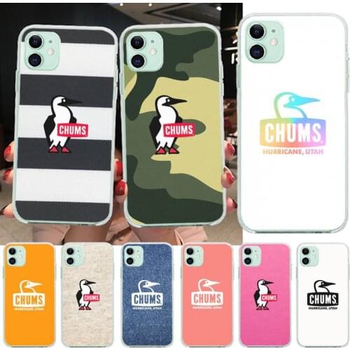 Chums Phone Case for iphone 12 pro max 11 pro XS MAX 8 7 6 6S Plus X 5S SE 2020 XR cover