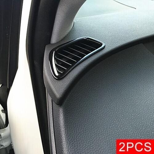 Black Interior Dashboard Air Vent Cover For Toyota Prius Prime 2016-2020 2021 Accessories Decoration