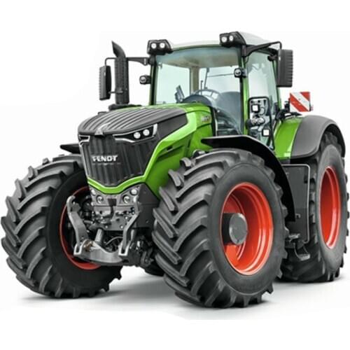 Rc Truck Farm Tractor 2.4g Remote Control Trailer Dump/rake 1:16 High Simulation 38.5cm Construction Vehicle Children Toys Hobby