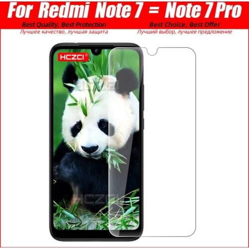 Hczci Screen Protectors For Xiaomi Redmi Note 7 Pro
