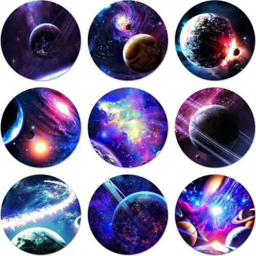 58mm Beautiful interstellar Icons Pins Badge Decoration Brooches Metal Badges For Backpack Decoration