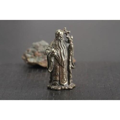 Fulushou Shouxing estatua de adorno de bronce colgante artesanía colección de arte