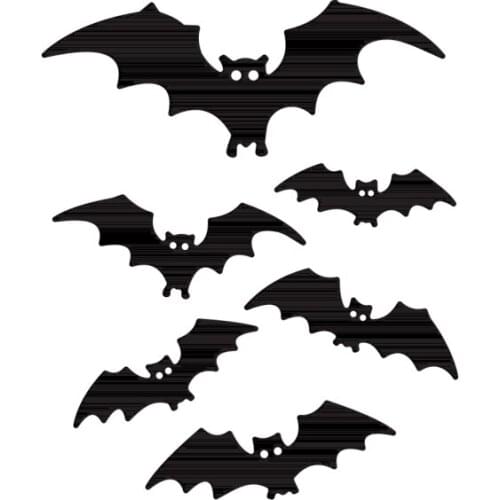 Bat Family Halloween Series Metal Cutting Dies Scrapbooking For Card Photo Album Making DIY Crafts Stencil 2021