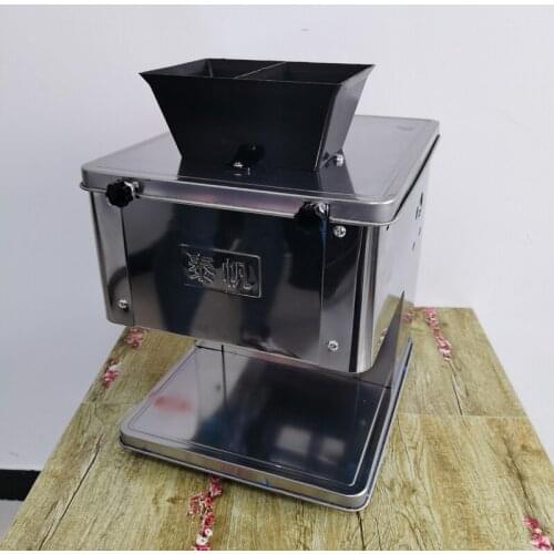 Hot Sale Meat Slicer Commercial Meat Cutting Machine Potato Radish Vegetable Cutter 850W