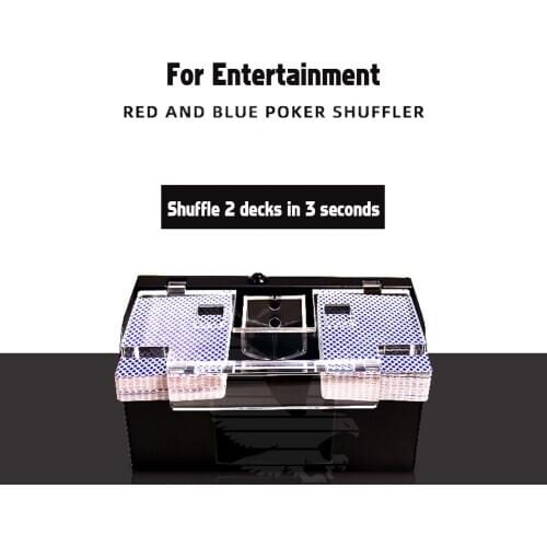 Shuffle Machine Board Game Poker Playing Cards Electric Automatic Card Game Party Entertainment And Card Shuffler Essentials