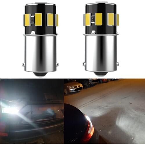 P21W 1156 BA15S LED Bulb S25 1141 1095 7506 1680 1141 1095 7506 For Skoda Superb Octavia 2 FL 2010 2011 2012 2013 LED Light Lamp