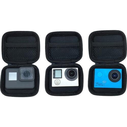 Portable Mini Box Xiaoyi Bag Sport Camera waterproof Case For Xiaomi Yi 4K Gopro Hero 9 8 7 6 5 SJCAM Sj4000 EKEN H9 Accessories