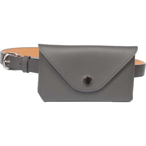 8PCS / LOT Simple Waist Bag Womens Fashion PU Leather Waist Bag Women Belt Bag Waterproof Belt Woman Waist Luxury Bag For Phone