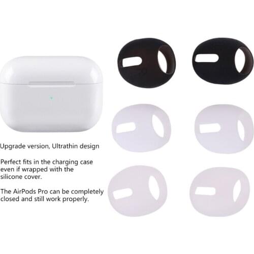 3 Pairs Ear Hooks for Air Pods Pro Anti-Slip Earbuds Covers Tips earphones 24BB