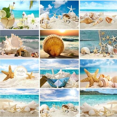 RUOPOTY Sandy beach Paint By Numbers For Adults Kids Scenery Picture Drawing Home Decor Artwork Coloring On Canvas