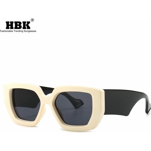 Small Square Trendy Sunglasses Men Women Hip Hop Gradient Lens Sun Glasses Vintage Brand Designer Female UV400