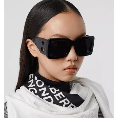 ZUEE 2021 Unisex Fashion Ladies Square Sunglasses Women Goggle Shades Vintage Brand Designer Oversized Sun Glasses UV400