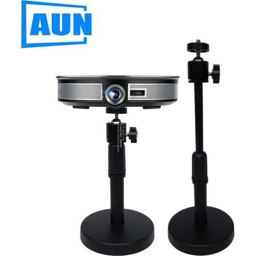 AUN mini projector table vertical stand can be adjusted height, suitable for 6mm X2/X3/D9/D8S projector, ZLZJ01