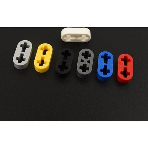 10PCS 41677 High-Tech Hole Beam 1 x 2 Thin Building Blocks Parts MOC DIY Education Toys Brick