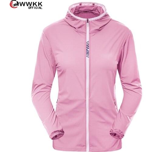 WWKK 2021 Couple Summer Waterproof Sun Protective Skin Jacket Hooded Anti-UV Outdoor Coats Hiking Fishing Camping Clothes Unisex