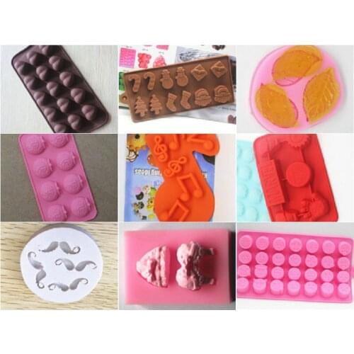 1 pcs Mini Pudding jelly chocolate mould clay sugar decoration mold baking tools
