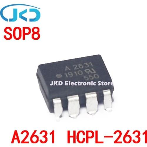 10PCS HCPL-2631 SOP-8 HCPL2631 2631 SOP8 Optocoupler