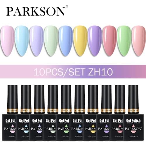 10pcs/Set Nail Gel Polish Big Bottle Gel Varnish Lacquer Kit Gel Polishes Soak Off Vernis Semi Permanant Nail Art Maincure Set