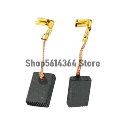 2 Pcs 16mm x 11mm x 5mm Motor Carbon Brushes for Makita 9553NB CB318 191978-9