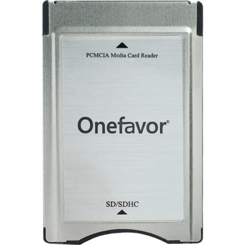 5pcs/lot onefavor SD HC Card to Pcmcia Card Adapter Converter for Mercedes Benz PCMCIA Command System UP to 32GB
