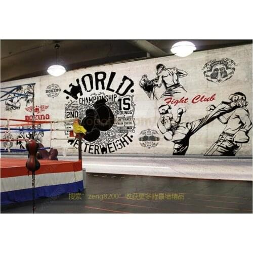 Wallpaper photo 3 d custom mural Retro Tooling HD Boxing Gym home decor in the living room Wallpaper for walls 3d in rolls
