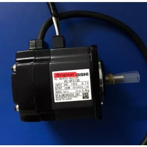 Used/tested HC-UFS13D servo motor