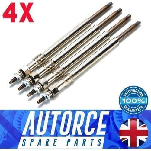 4X SKODA OCTAVIA MK1 SPUERB MK1 1.9 TDI HEATER GLOW PLUGS FITS N10579201 - N10579202 - 7700100558 - 6001545515 - 8200423227