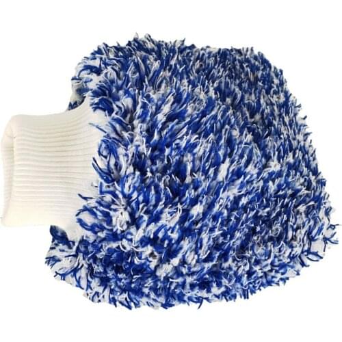 Soft Absorption Glove High Density Car Cleaning Ultra Soft Easy To Dry Auto Detail Microfiber Madness Wash Cloth
