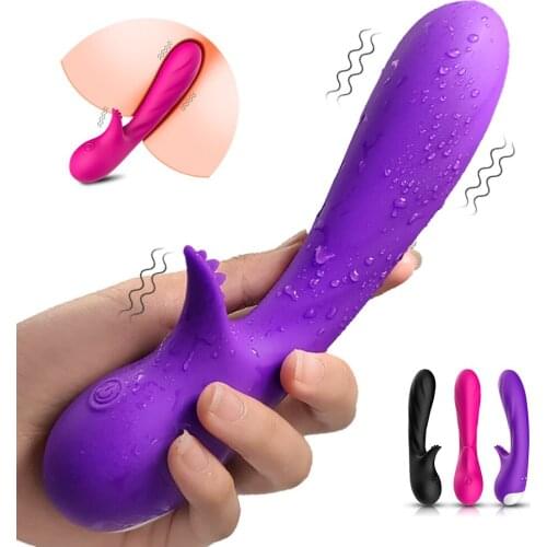 Soft Silicone Vagina G Spot Vibrators 9 Speed Vibrating Clitoris Stimulator Daily Waterproof Sex Toys for Woman Masturbation