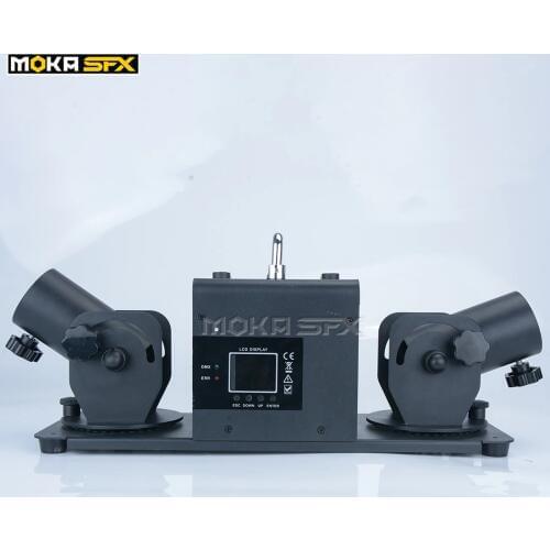 New updated Battery Confetti Machine 2 Shot Confetti blaster dmx wireless control streamer cannon with 5 pin