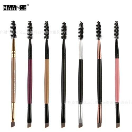 Single Makeup Brush Double Eyelashes Brush Hot Sales Manufacturers Sell Directly Eyebrow Brush Cosmetic Tool Gift for Women