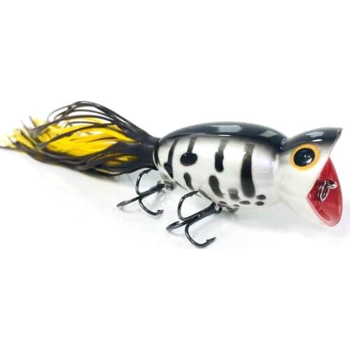 Popper Fishing Lures 5.5cm 11g Pike Wobblers Topwater Floating isca artificial Hard Bait Bass Trout sea Fishing Tackle Pesca