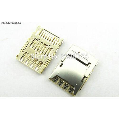 QiAN SiMAi 2pcs For Samsung note 3 note3 N900 N9005 N9006 I9200 I9205 I9208 New sim card slot Repair Parts + Free shipping