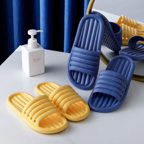 New XiaoMi Mijia Slippers EVA Soft Bottom Comfortable Non-slip Wear-resistant Shock Absorption Summer Sandals Home Bathroom