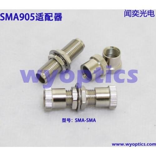 SMA905 adapter optical fiber coupler Fiber optic jumper butt joint SMA905 to SMA905 joint