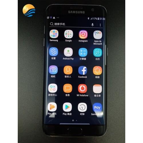 Samsung Galaxy S7 edge G935U Mobile Phone 5.5'' Smartphone Quad-core 4GB RAM 32GB ROM Android Unlocked Super AMOLED Cell Phone