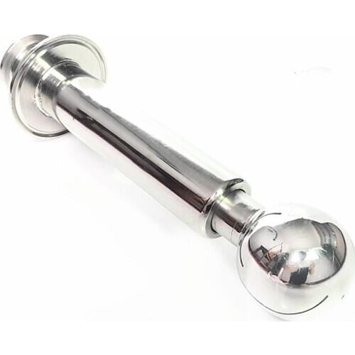 1.5" Tri Clamp x 2.5" Tri Clover CIP Rotary Cleaning Ball SUS 304 Stainless Steel Sanitary Fitting Beer Beering Length 280mm