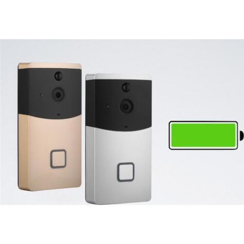 Build-in Battery Long Time Standby Wireless WIFI 720p IP Doorbell Intercom System