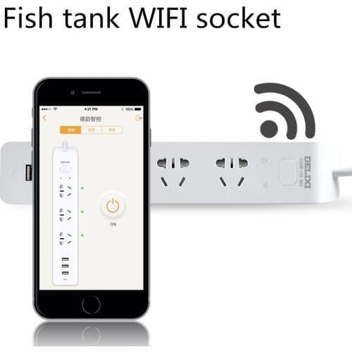 WiFi aquarium controller intelligent aquarium controller timer switch socket special socket